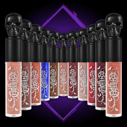 Kit de 11 labiales líquidos GOTH- Glosses