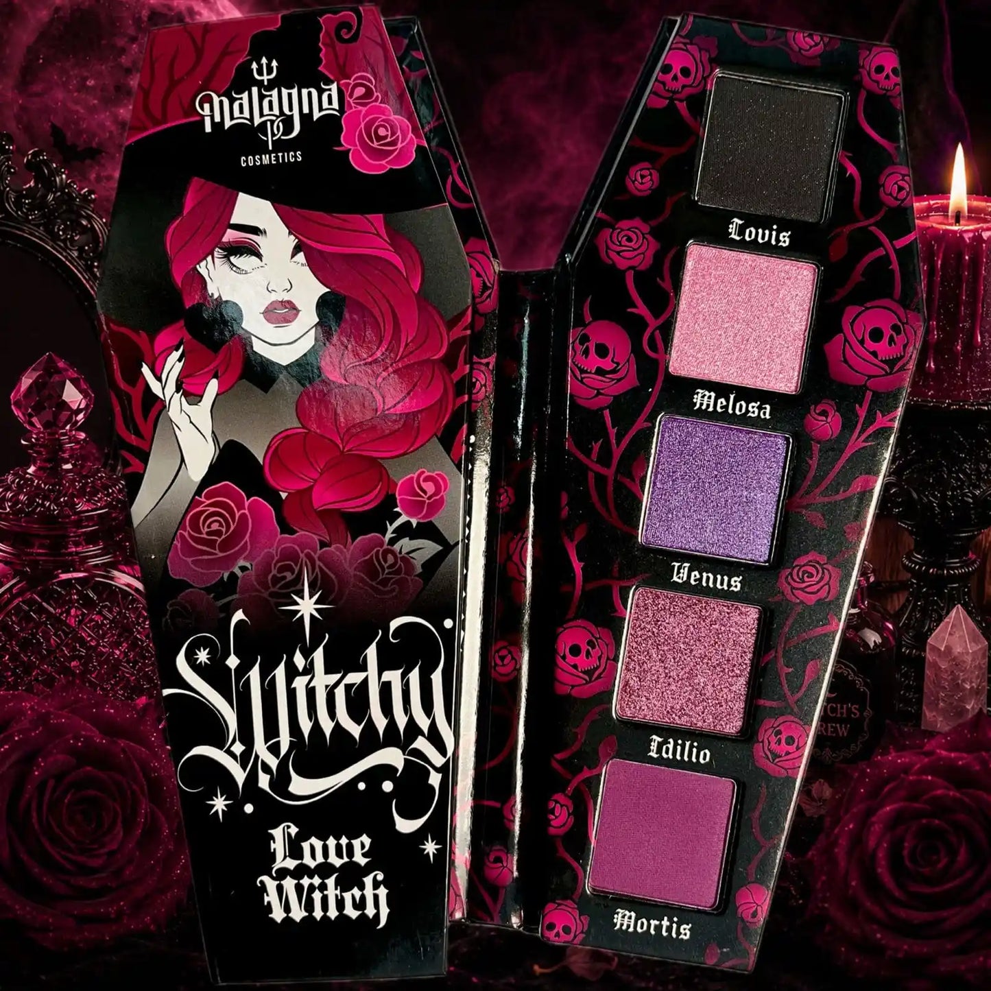 PREVENTA | LOVE WITCH - Paleta de sombras - 5 tonos