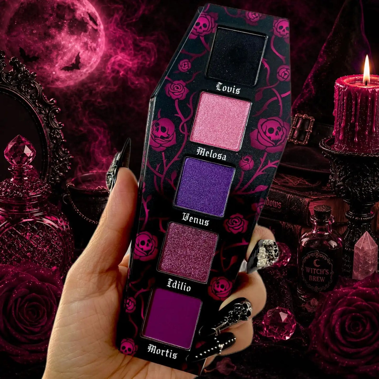 PREVENTA | LOVE WITCH - Paleta de sombras - 5 tonos