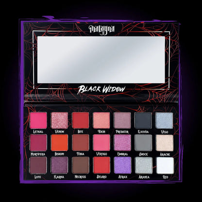 BLACK WIDOW - Paleta de sombras - 21 tonos