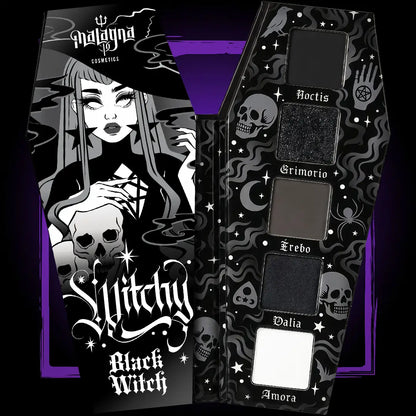 BLACK WITCH - Paleta de sombras - 5 tonos