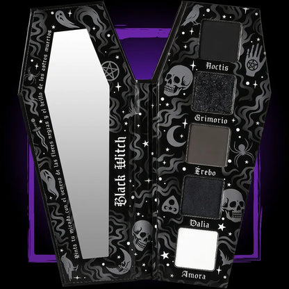 BLACK WITCH - Paleta de sombras - 5 tonos