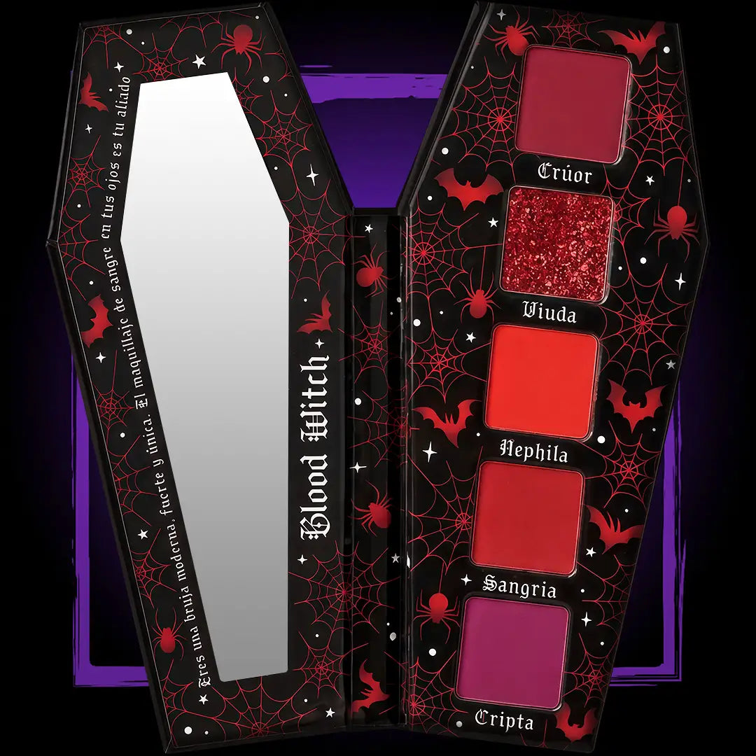 BLOOD WITCH - Paleta de sombras - 5 tonos