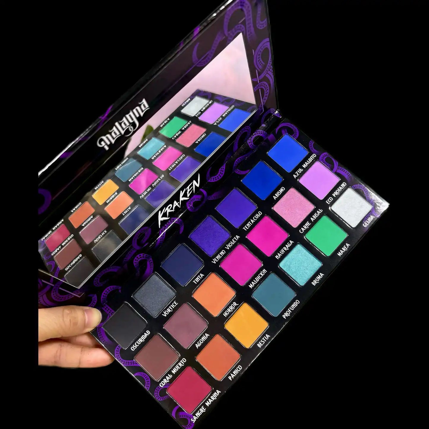 KRAKEN - Paleta de sombras - 21 tonos