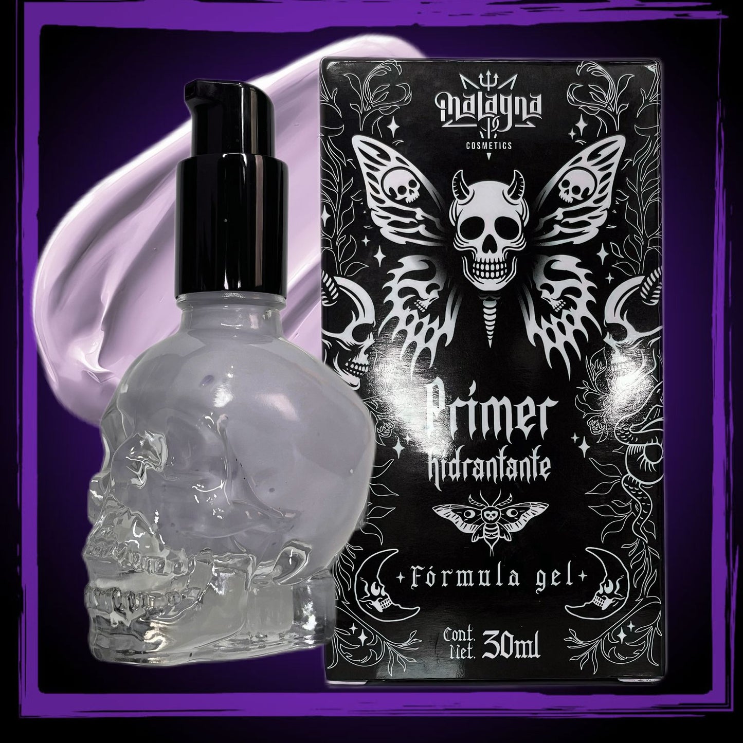 Primer Hidratante | Fórmula Gel con Vitaminas C y E | 30ml