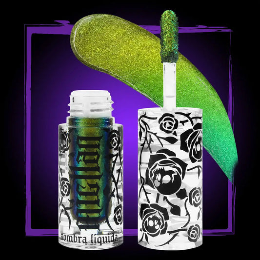 SOMBRA LÍQUIDA MULTICROMÁTICA | ECLIPSE – Verde metálico
