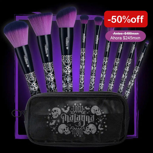 Vampiria Ultra Soft Brushes with Cosmetic Bag